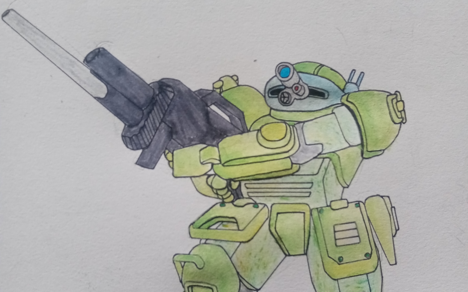 谁说开量产机就不能无双的?《装甲骑兵》眼镜犬