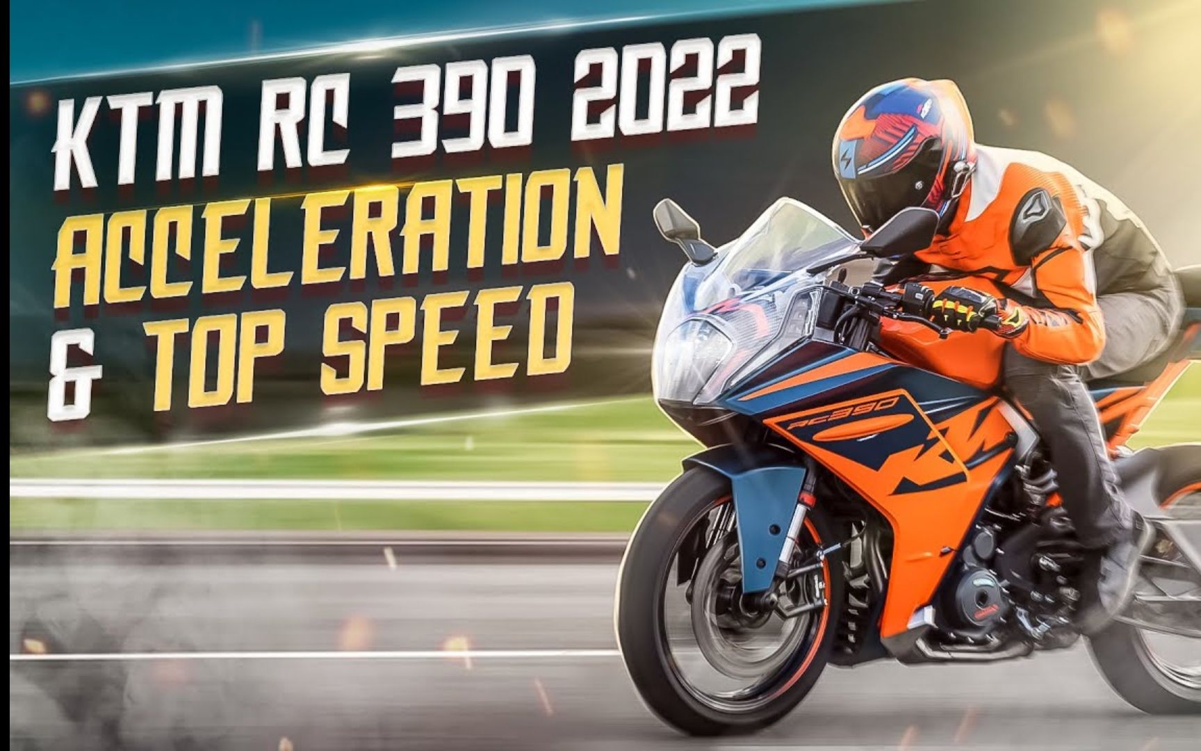 2022ktmrc390百米加速极速表显实测