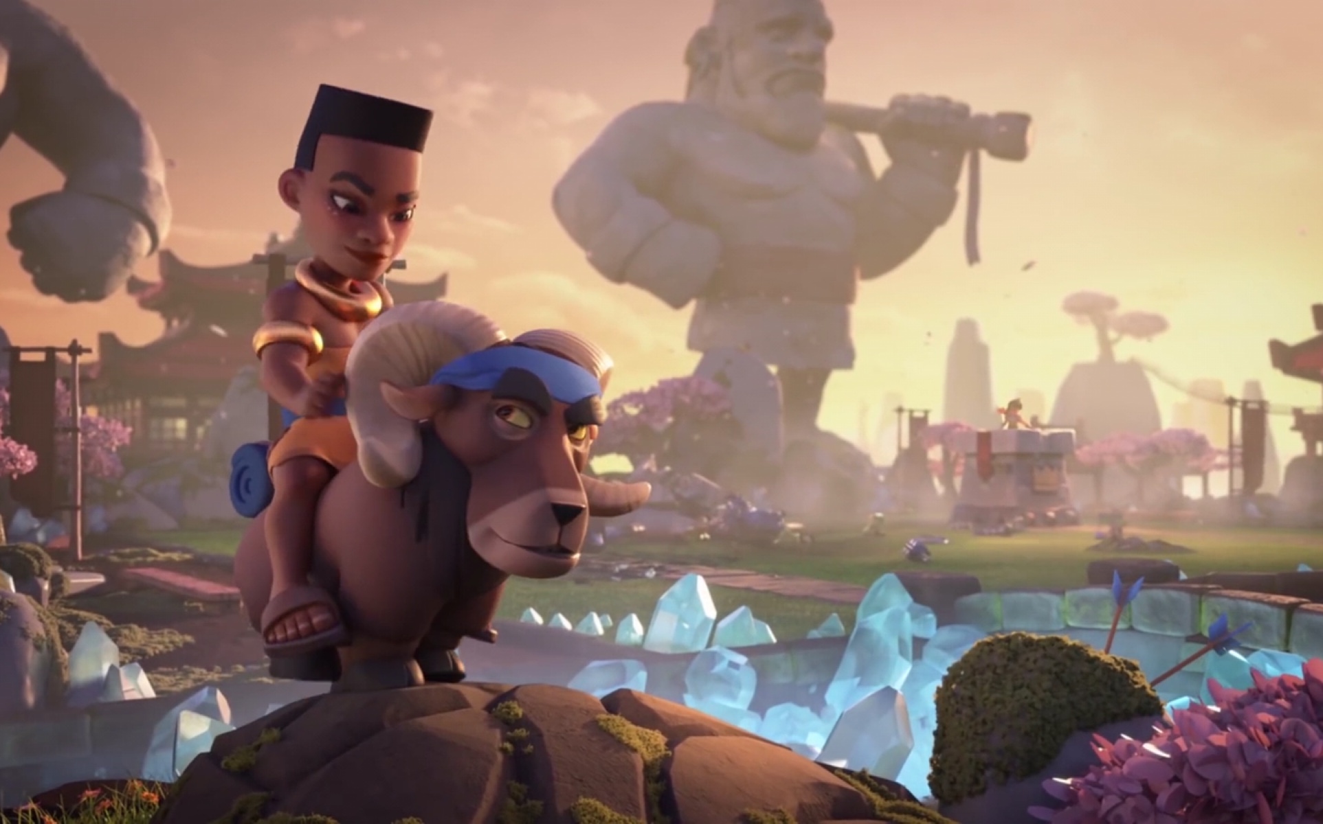 皇室战争蛮羊骑士宣传片