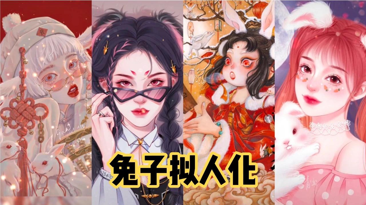 盤點兔子擬人化,第五個也太酷了