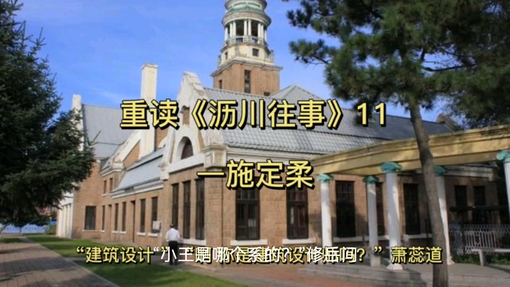 重读《沥川往事》11—施定柔哔哩哔哩bilibili