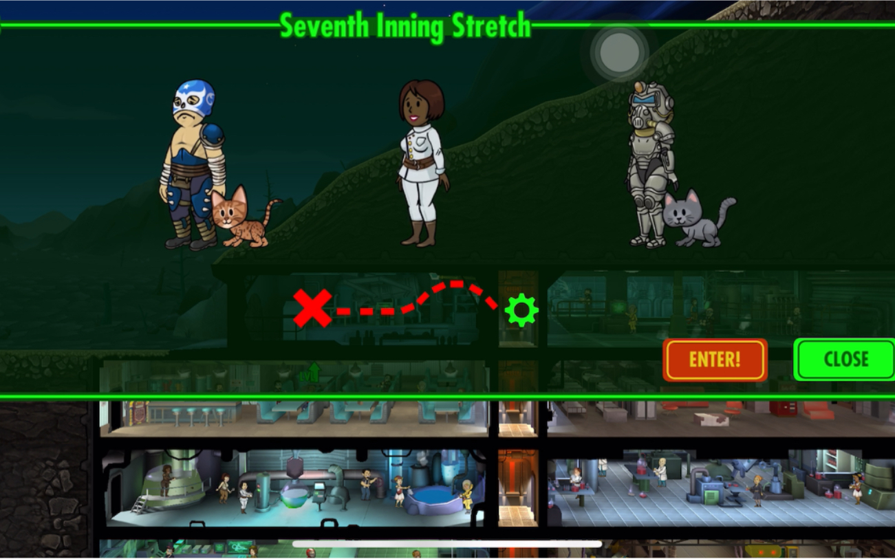 [图]Fallout Shelter Quest : Seventh Inning Stretch 辐射避难所 英文版 任务