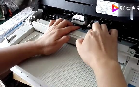 OKI5860SP色带架更换教程