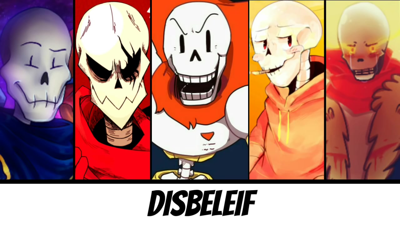 undertale 同人 - 不同世界的papyrus[pt.1]