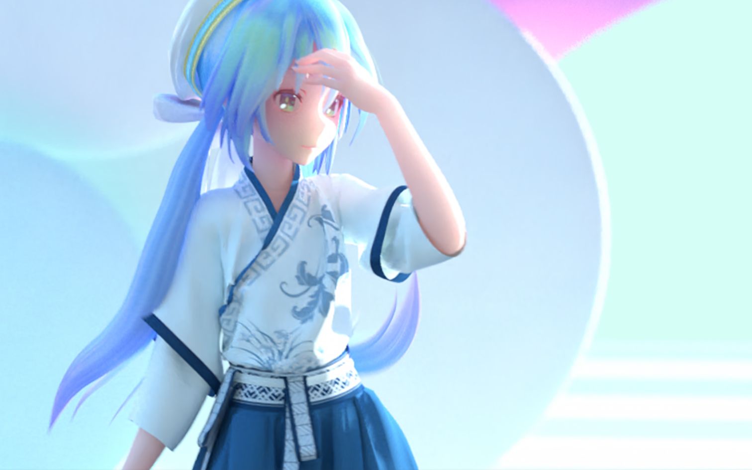 [图]【初音未来MMD】纯净无暇 都市少女 仿真立式运镜