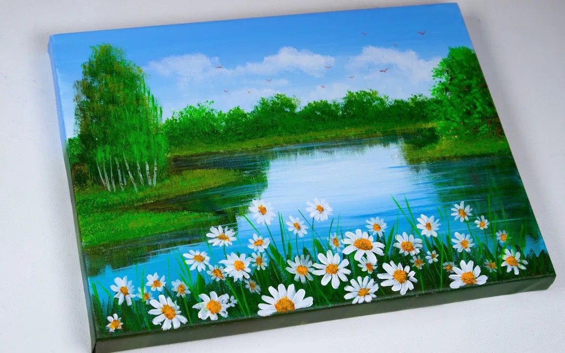 【丙烯画】风景