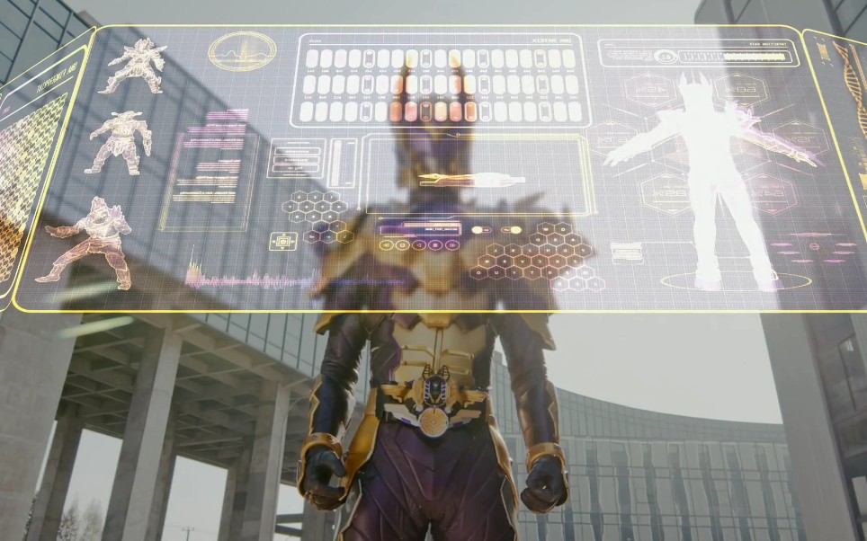 铠甲勇士猎铠黎明天塔第八集狼帅使用阿瑞斯ar增加技术