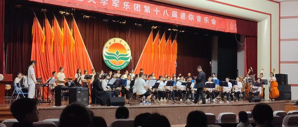 【自留】江西农业大学军乐团18届迷你音乐会开场