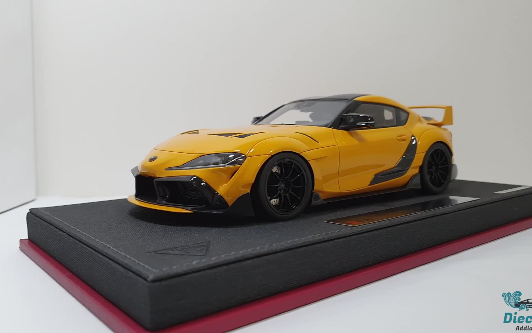 make up toyota gr supra trd 3000gt concept 2019 lighting yellow
