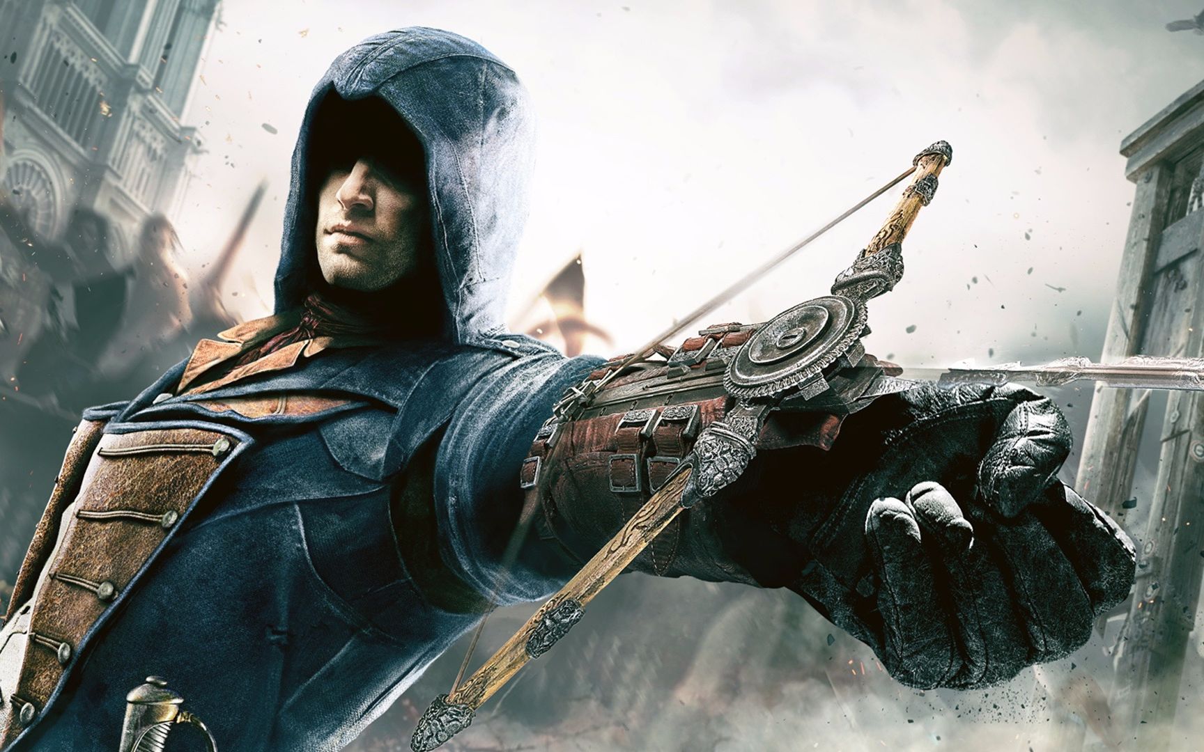 5】刺客信条:大革命 多人合作"军事比赛"单人完美通关