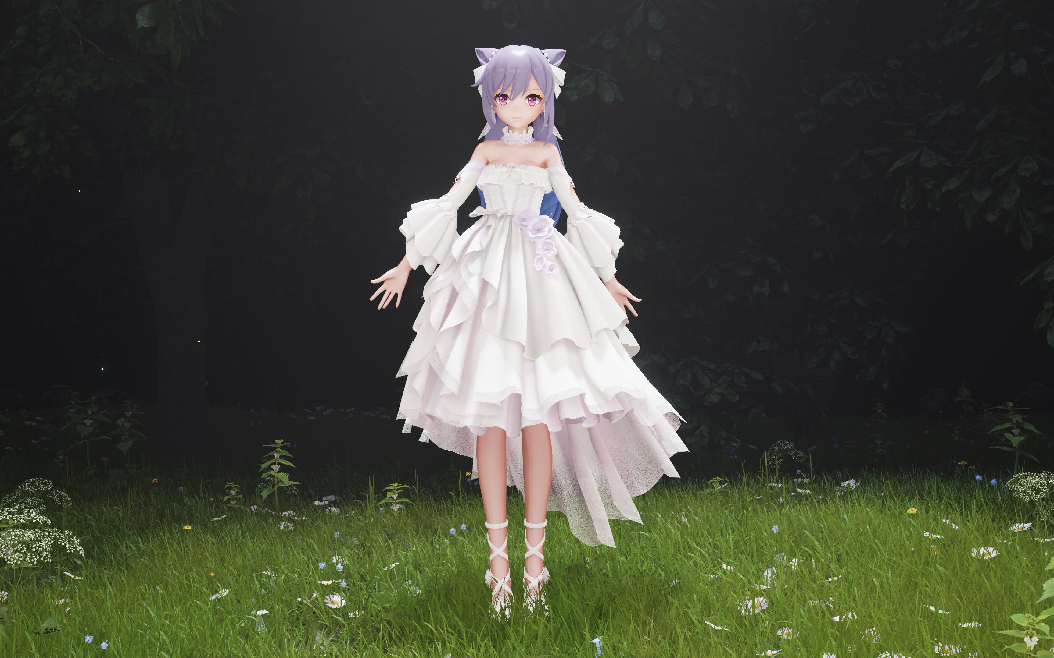 花嫁刻晴 - アイシテ(请爱我)【4k60fps】