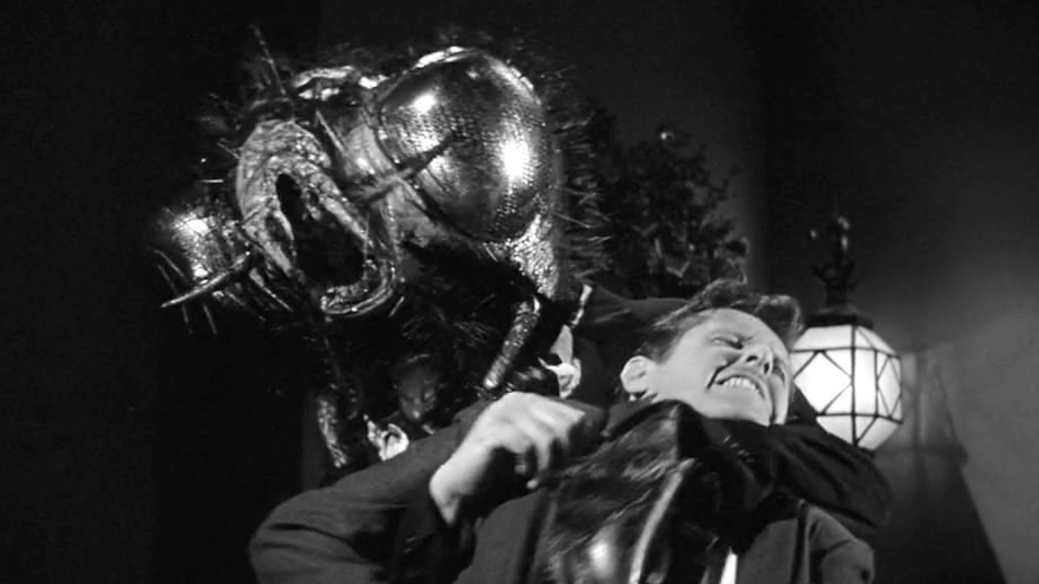 《变蝇人回归》1959「彩色变黑白」