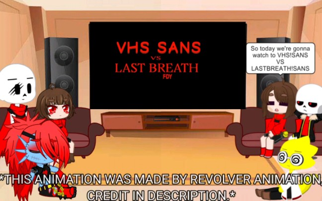 UNDERTALE & UNDERFELL REACT TO VHS!SANS VS WIKI!SANS (REQUEST)