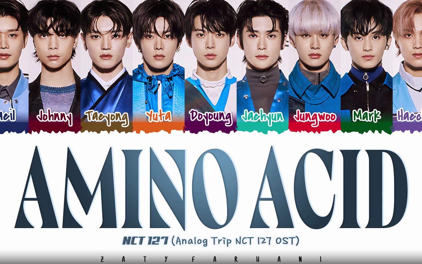 活动  【nct 127】nct127新歌amino acid 团综analog trip ost歌词