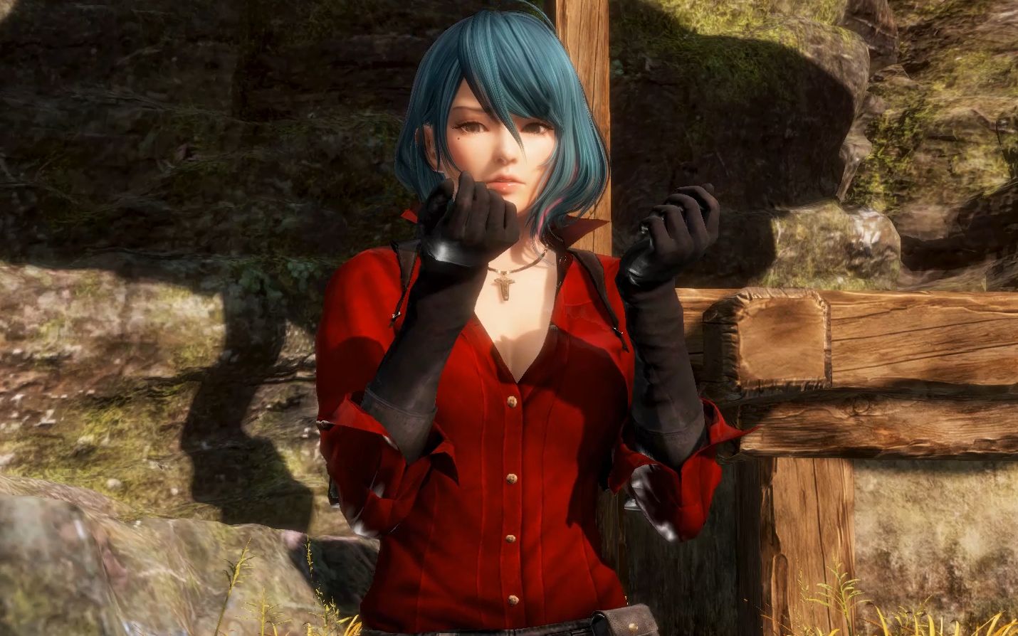 环 姐红色羁绊服装和毛衣玛丽罗斯mod