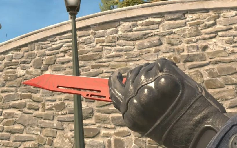 cs2 系绳匕首(★)深红之网 模版193(崭新出厂)