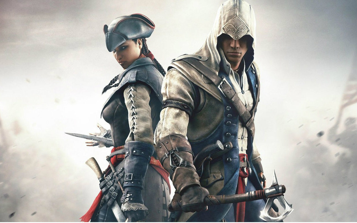 【轩辕佑一】刺客信条3 解放 第九期 野生的狂战士康纳跳了出来_哔哩