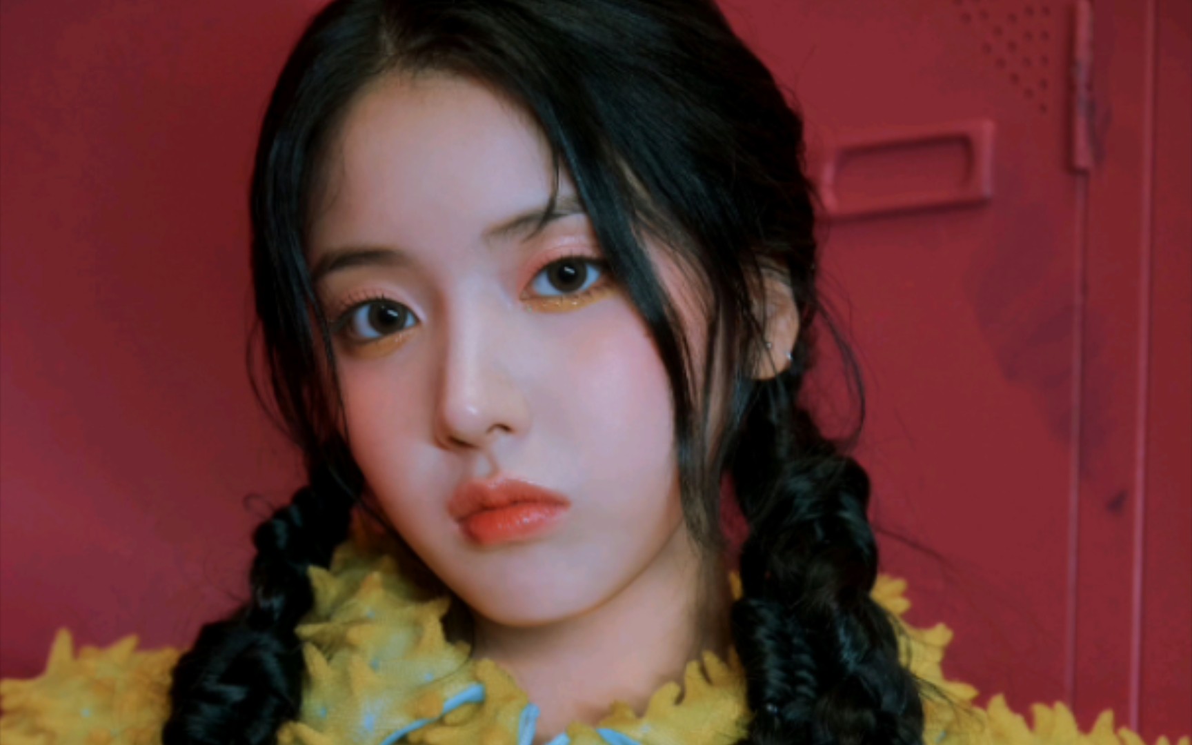 【nmixx金智羽/jiwoo】今日份美貌～这是把榴莲穿身上了?