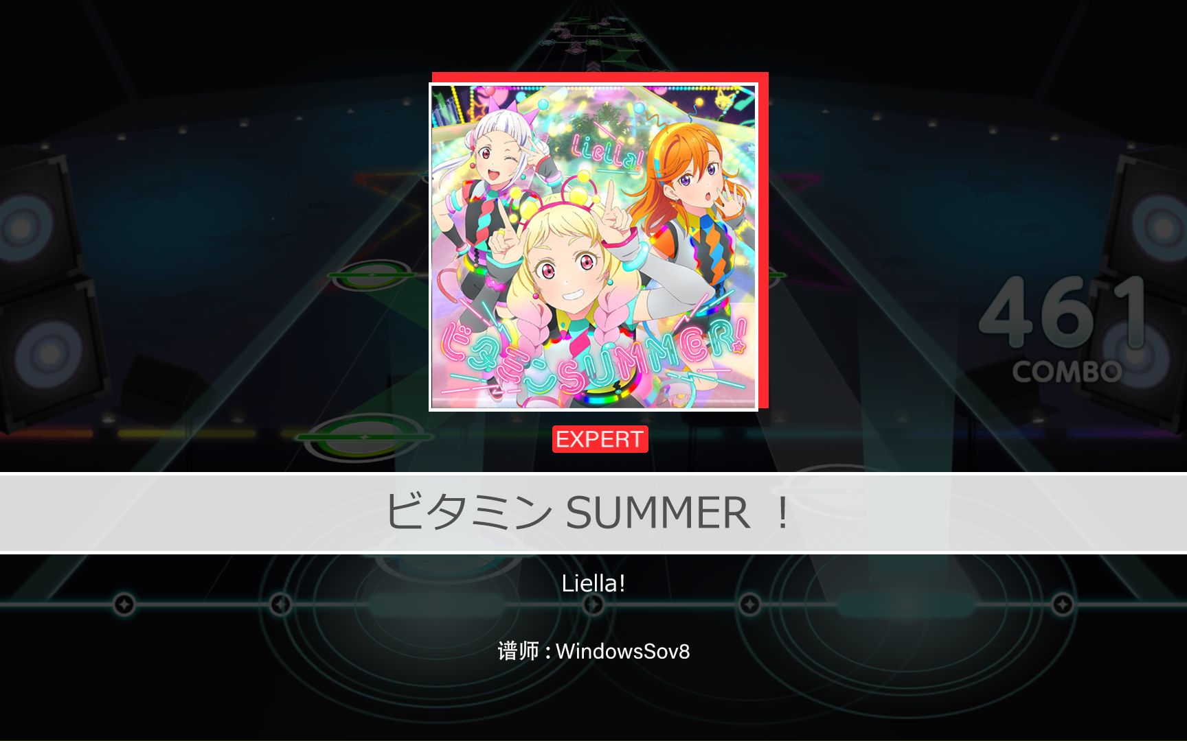 [图][BanG Dream!自制谱]ビタミンSUMMER！——LoveLive!Superstar!!二期第六集插入曲(EXPERT Lv.28)