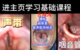 Tải video: 检验咽音科学发声法，唯一标准不是声音模仿，而是咽音管成形