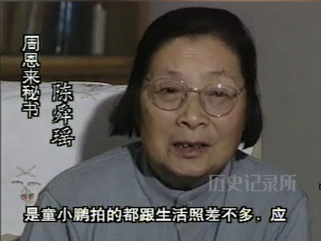 1993年陈舜瑶回忆周总理,在梅园新村工作时的情景哔哩哔哩bilibili