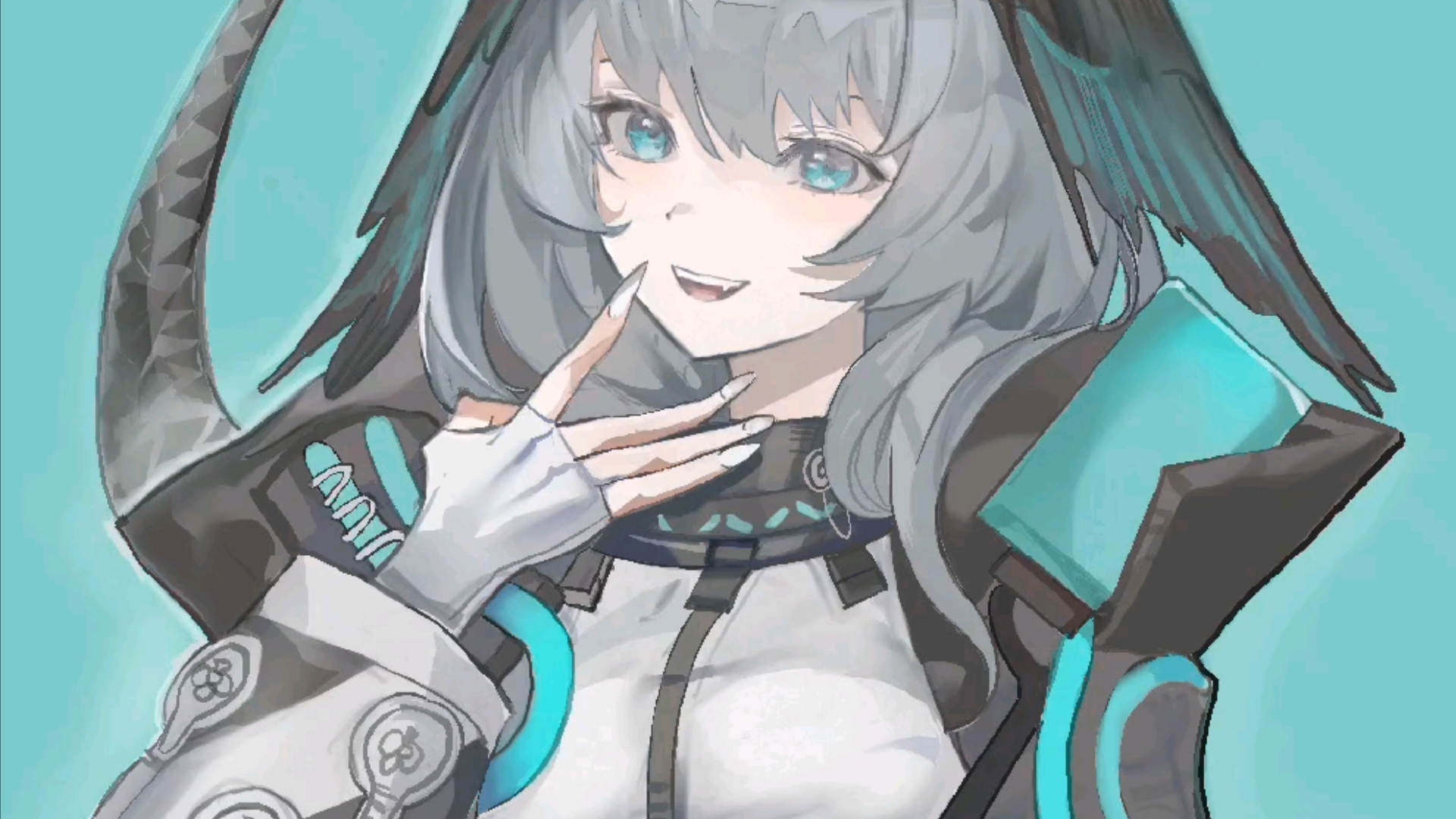 【绘画过程】明日方舟-霍尔海雅