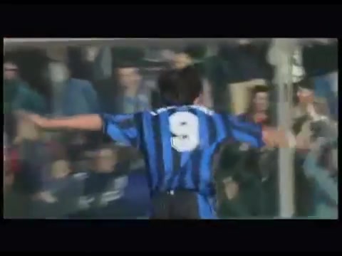 因扎吉 (亚特兰大队Atalanta)  意甲96/97赛季最佳射手  24 goals哔哩哔哩bilibili