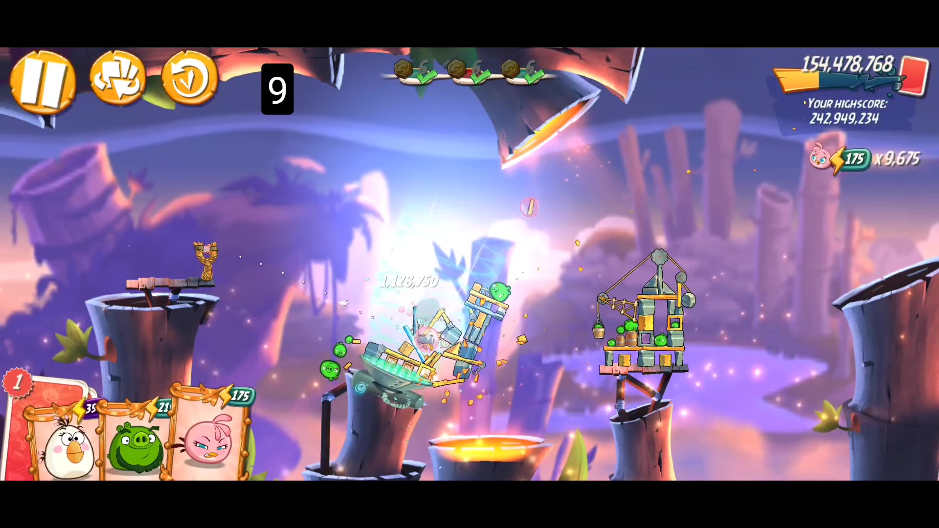 angry birds 2 mighty eagle bc 愤怒的小鸟2神鹰 championyt