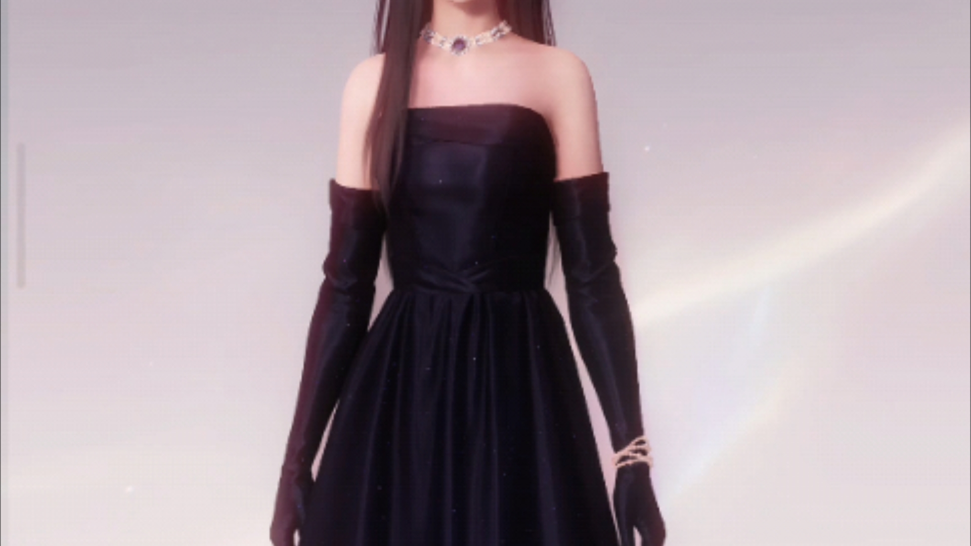 私以为这件黑色礼服是猎人小姐最好看的衣服98