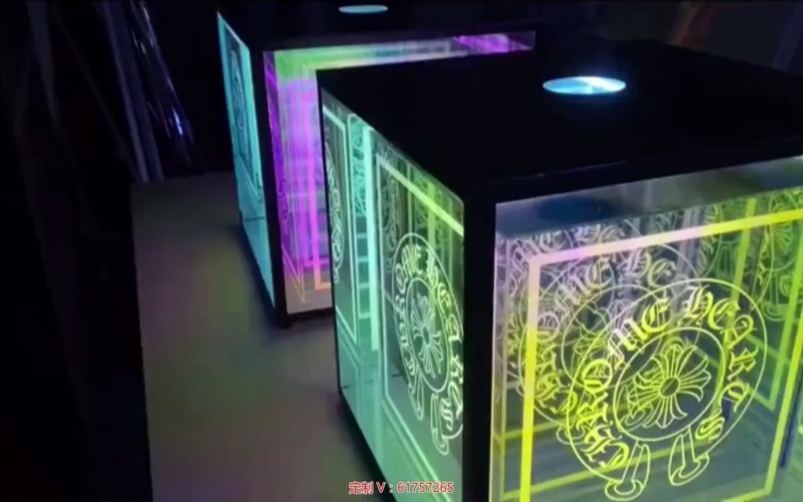 霓虹灯千层镜无限深渊镜v61757265怎么制作制作工艺生产厂家定制网红