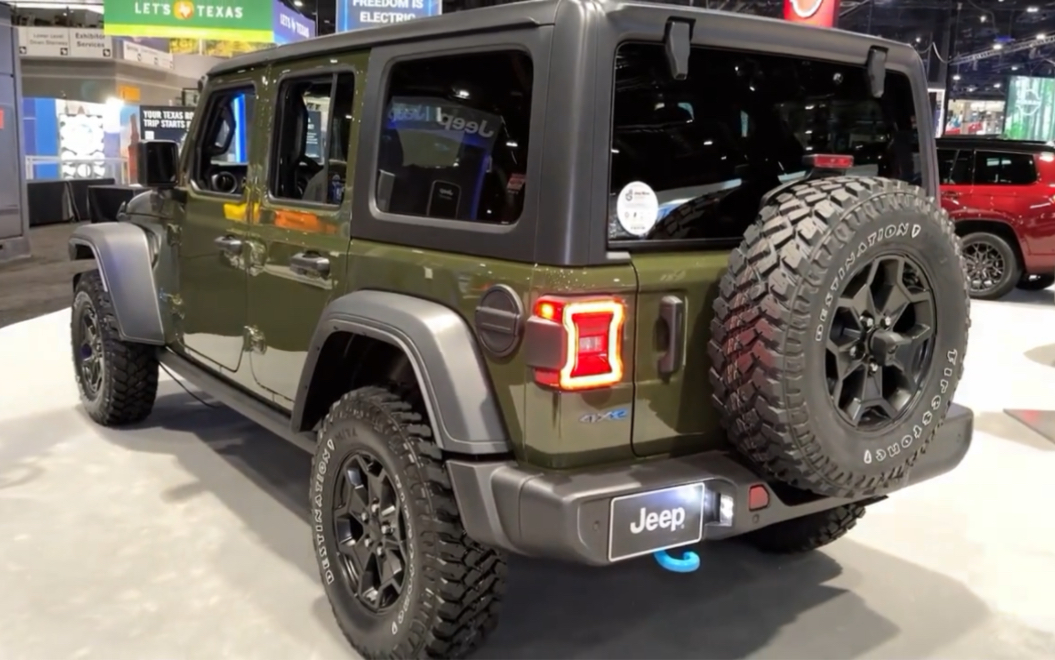 全新2023吉普牧马人willys 4xe插电式混合动力