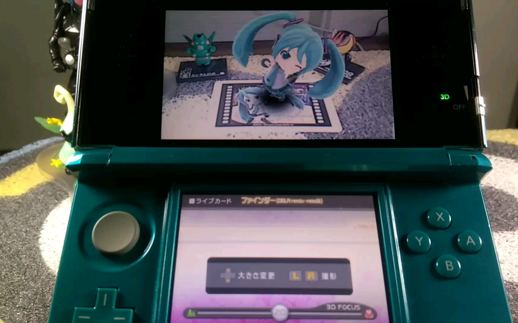 试玩3DS的AR相机 初音她动起来了!单机游戏热门视频