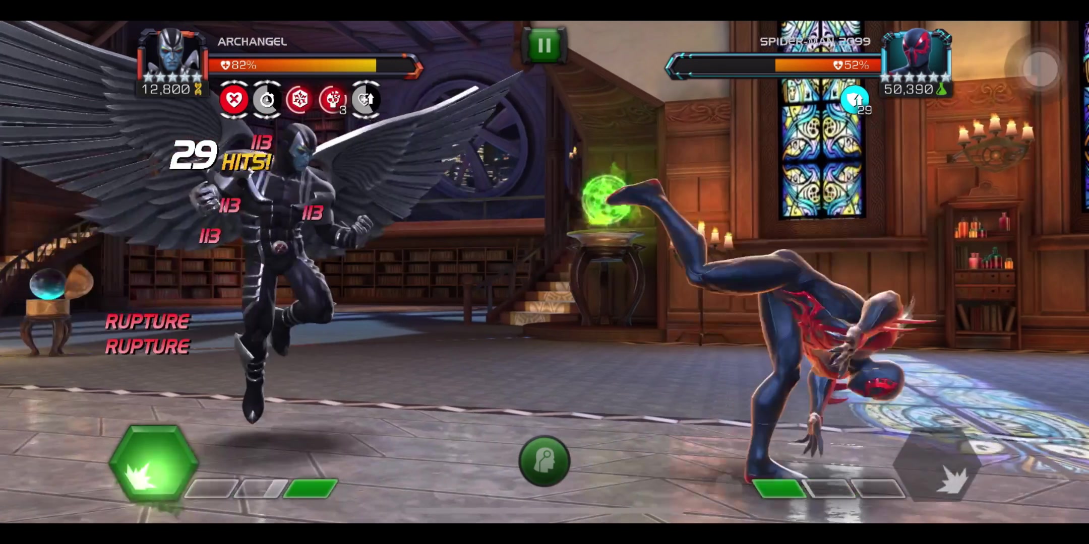 [图]MCOC Warlock vs Spider 2099