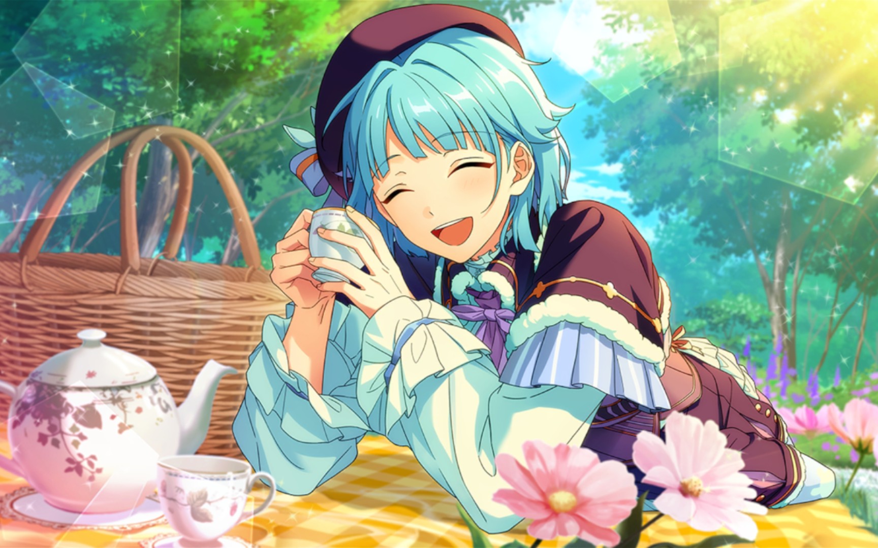 【es2】偶像梦幻祭2happy coming*ティータイム mv(紫之创solo)