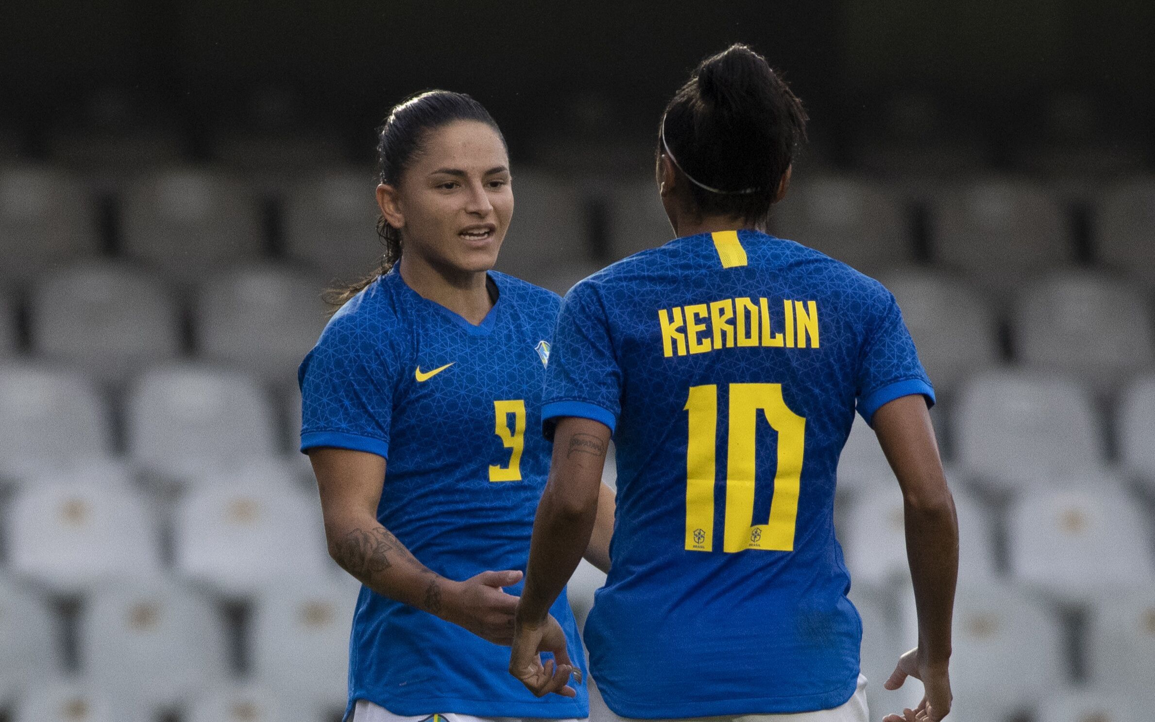 国际友谊赛 1112 巴西女足 1x2 加拿大女足 highlights