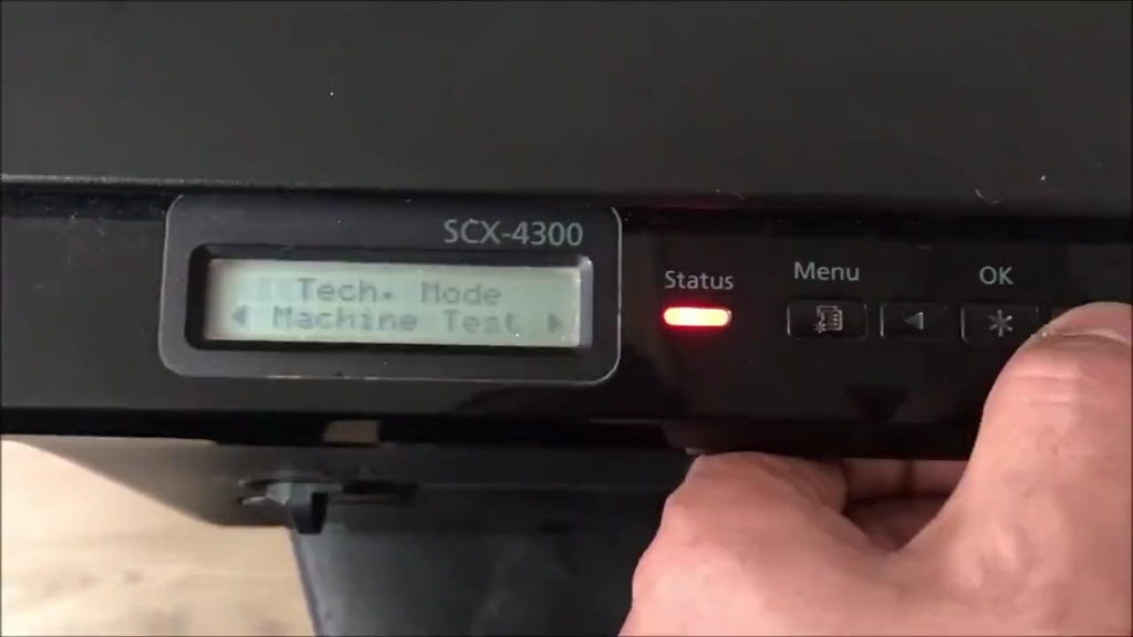 三星SCX4300三星scx-4300碳粉重置清零刷机不用软件