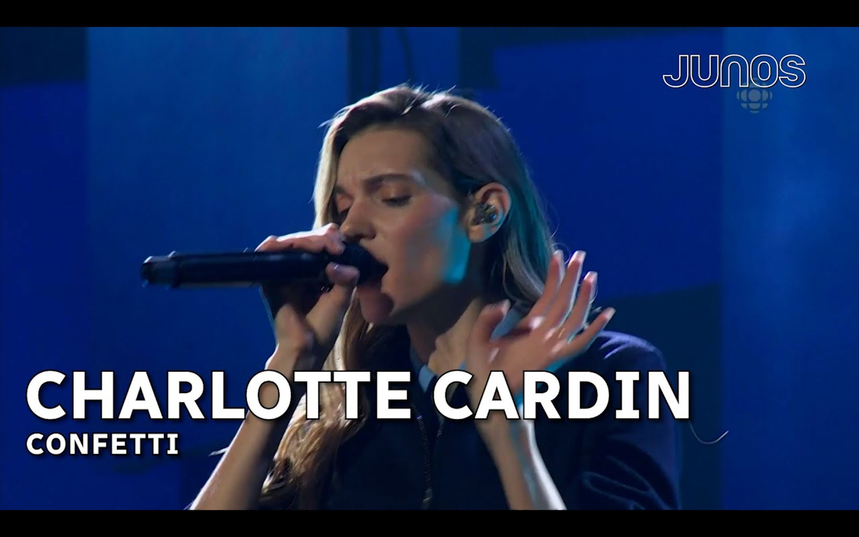 【charlotte cardin】「confetti」2024年朱诺音乐奖颁奖典礼最新现场