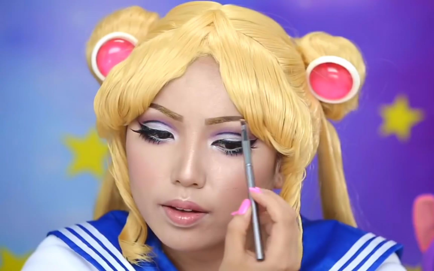"美少女战士"真人妆定版,看着这个"月野兔"为何想笑?