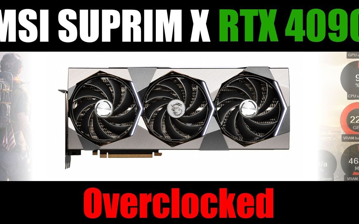 微星 RTX 4090 SUPRIM X 24G 超频 2925MHz 傻瓜OC 全境封锁2 4K哔哩哔哩bilibili