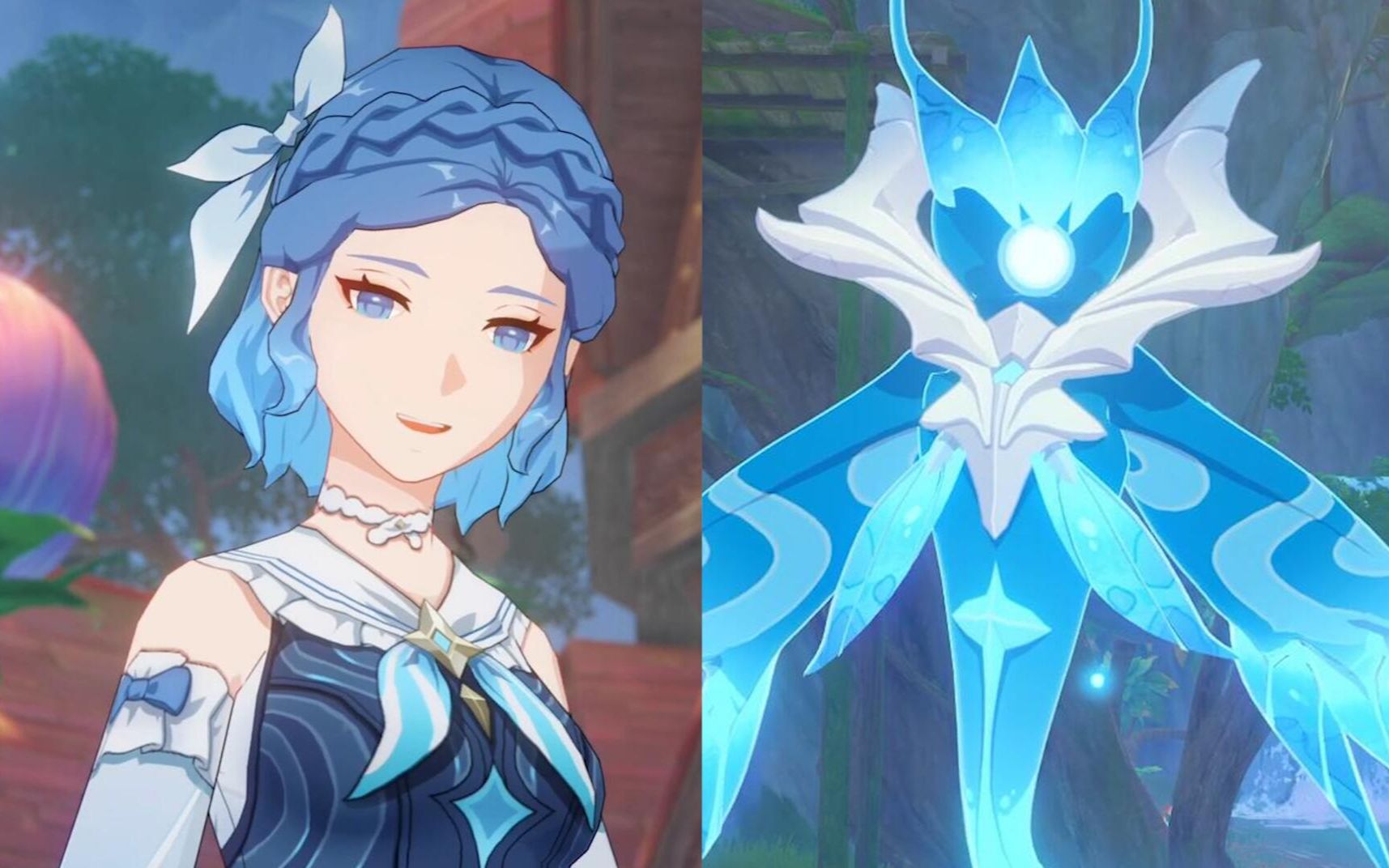 伊迪娅竟然是纯水精灵,只有派蒙没猜到~【原神】