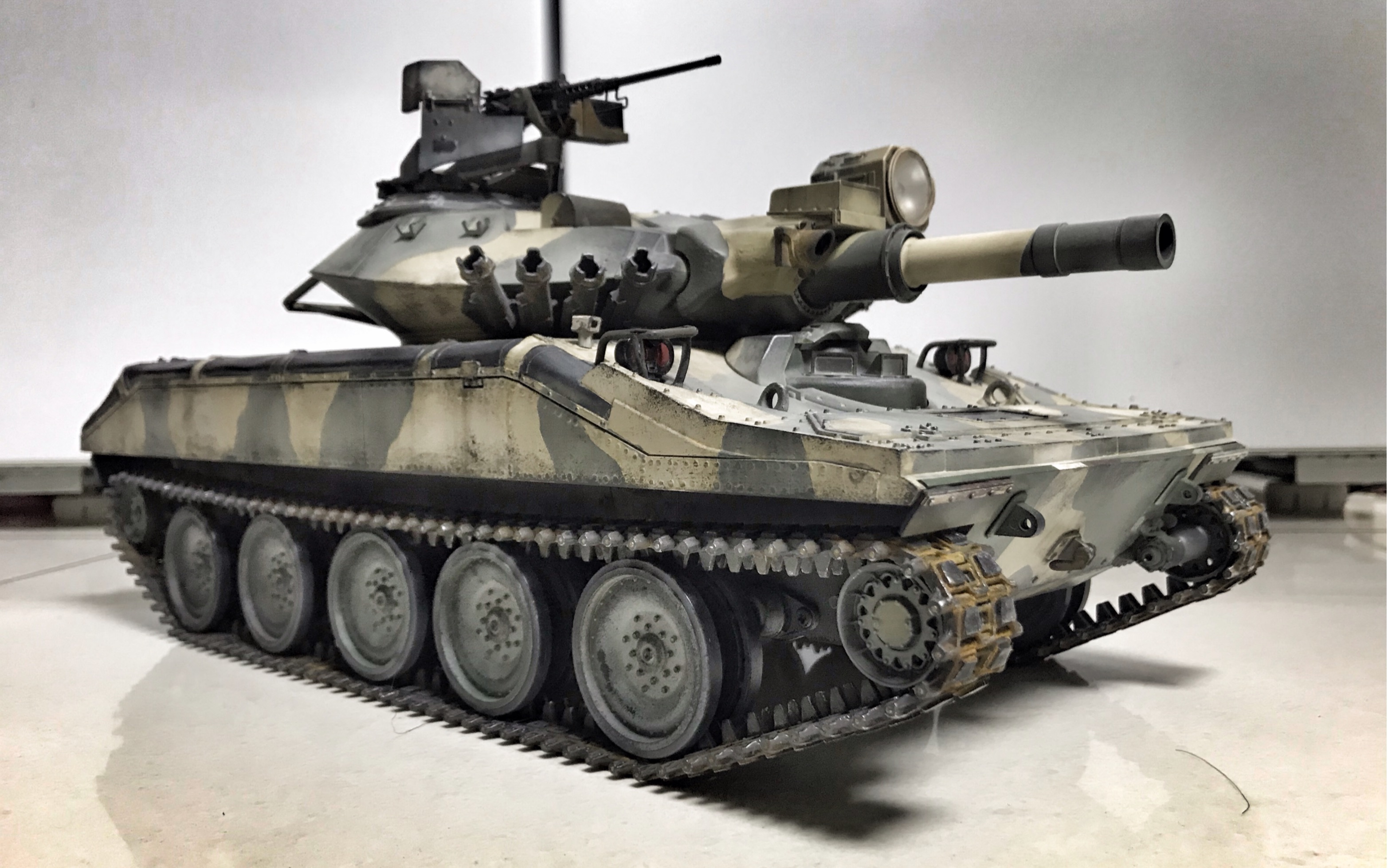 田宫 rc 战车 1/16 m551 坦克