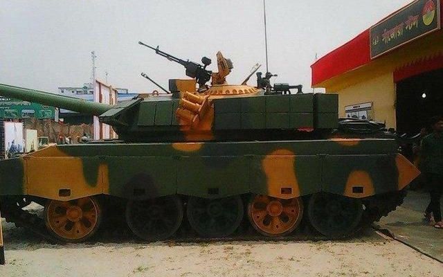 魔改59孟加拉陆军59改型坦克durjoy2018