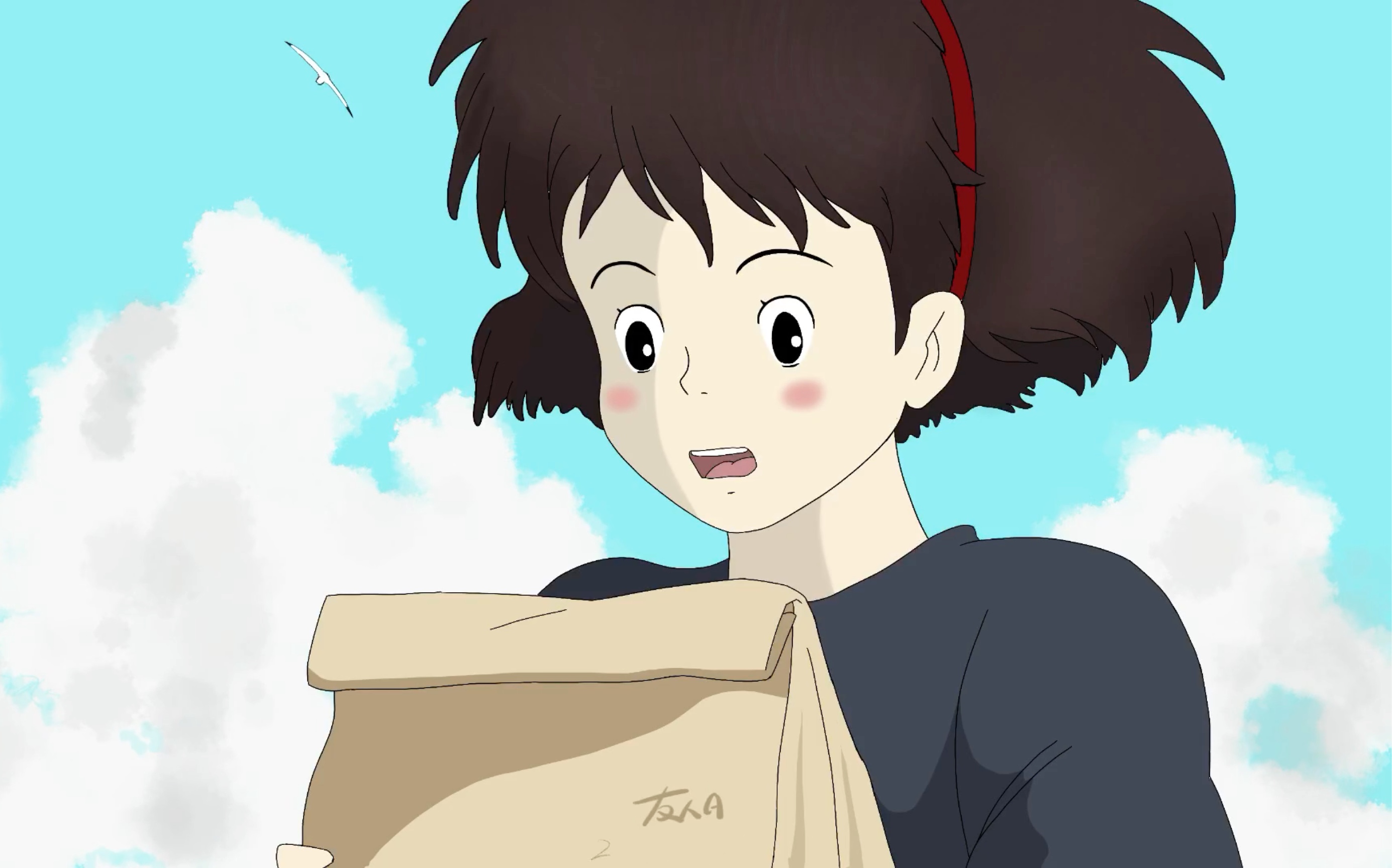 procreate临摹《魔女宅急便》女主