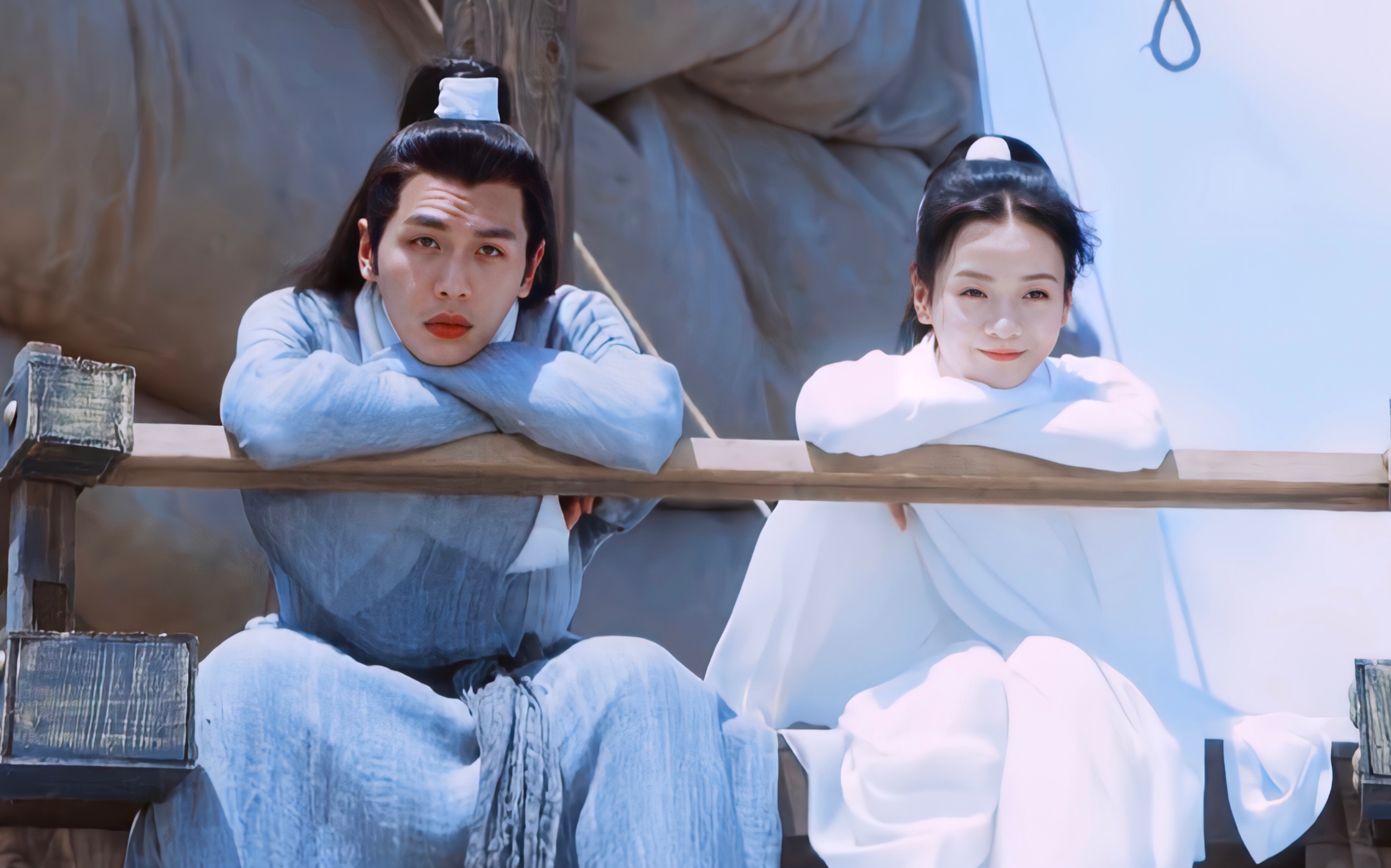 有我在徐凤年给了姜泥满满的安全感两人船头说话看风景