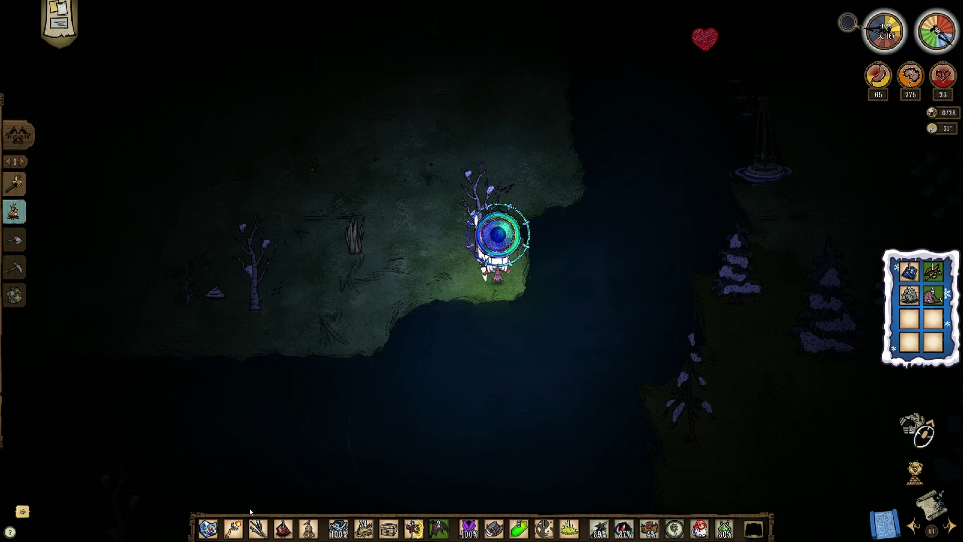 饥荒联机版_2024.08.06-22.50 艾丽娅166~170天