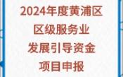 2024年度黄浦区区级服务业发展引导资金项目申报哔哩哔哩bilibili