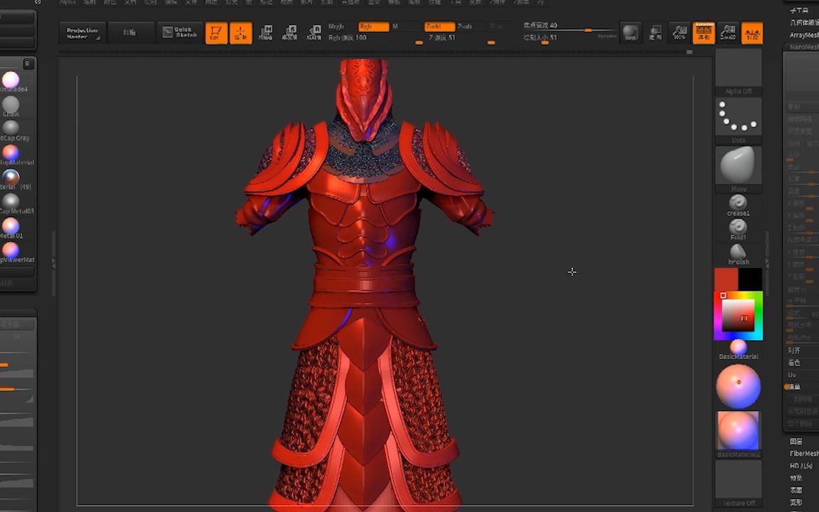 建模红甲武士大师三小时爆建红甲武士红甲武士原来是可以这样来的