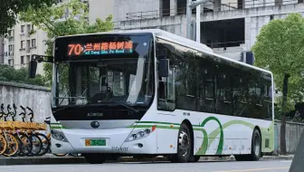 品牌统一无杂质 代车加车全宇通 70路Z1D 运行实录