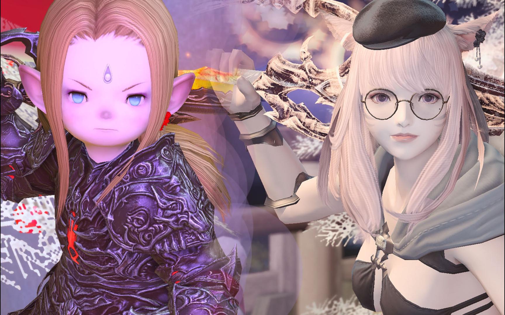 【ff14幻化】给自家豆芽看的圣诞新年衣柜-环境咨询师-环境咨询师