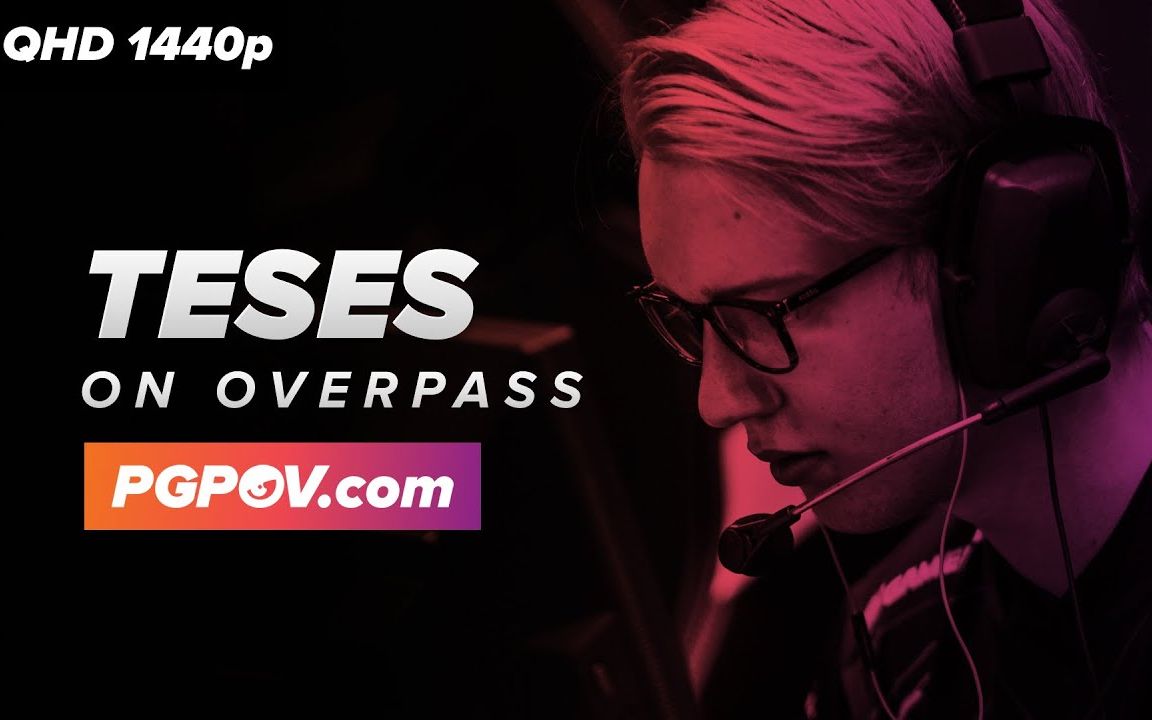 【csgo】pov copenhagen flames teses vs forze 27-18 overpass